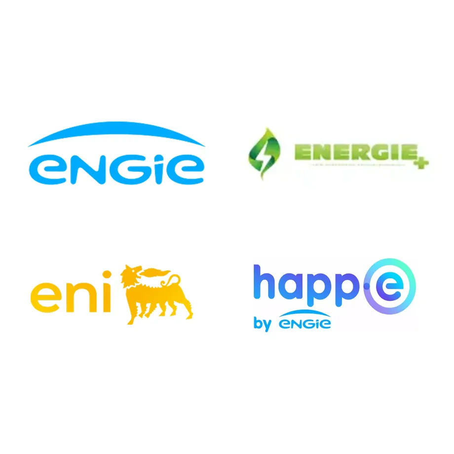 Fournisseurs partenaires : ENGIE, ENERGIE+, eni, happ-e